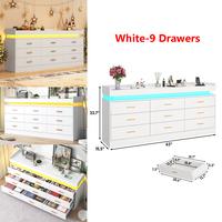 White-(9 Drawers)