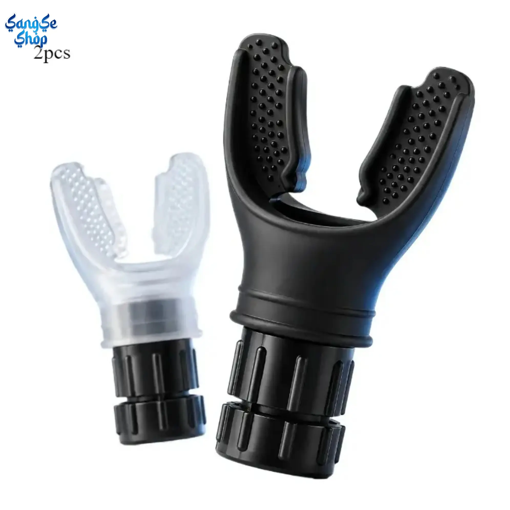 summerwins 2pcs Portable Breathing Trainer - Adjustable Resistance Settings, Lightweight, Easy-to-Clean Exercise Equipment for Home Gym, Agility Training, Enhanced Strength and Endurance