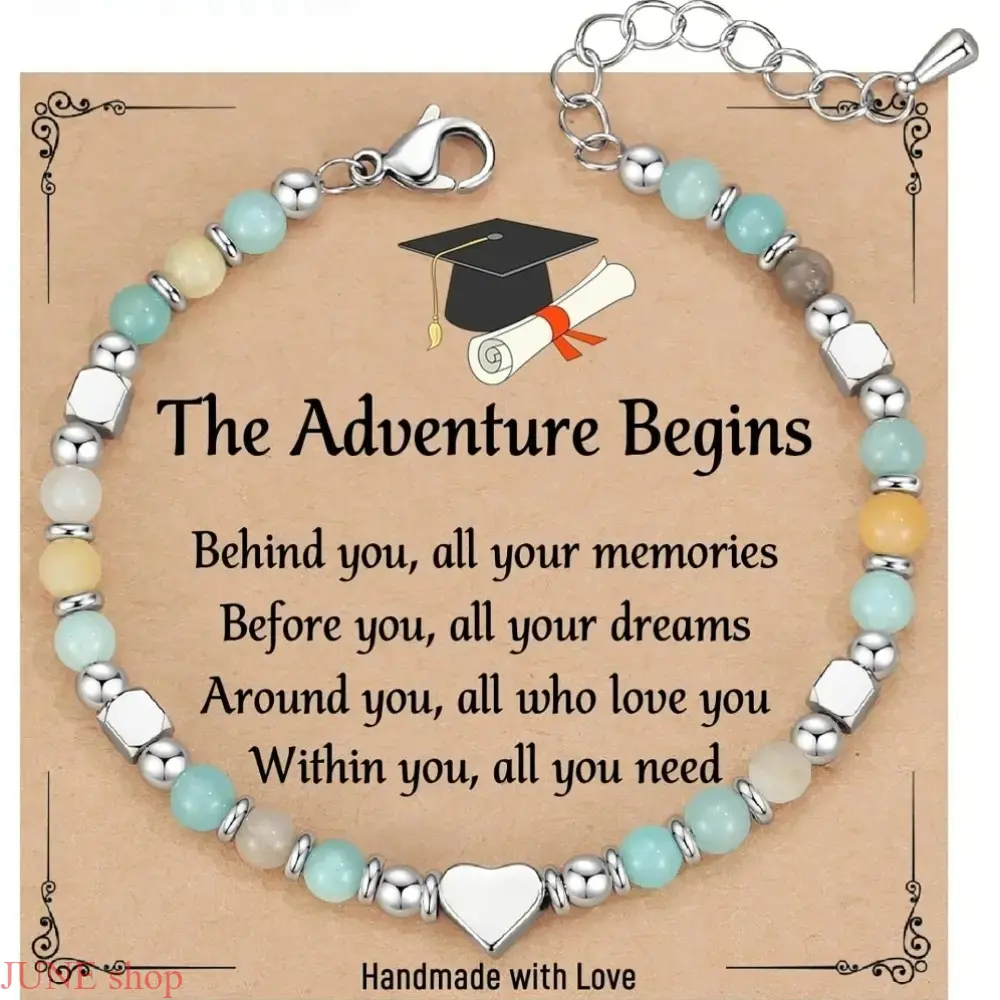 Women’s Graduation Themed Wristband Bracelets Packed With Graduation Cap Storage Box And Greeting Cards, Thoughtful Keepsake Accessory Suitable As Present Choices For High School And College Graduates, Best Friends And Girlfriends