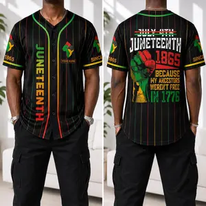 Juneteenth 1865 Baseball Jersey, Black History Month Shirt, Black Freedom Baseball Jersey, Black Button Up Shirt, Black Lives Matter Shirt #   TikTokMadeMeBuyIt #   TikTokShop