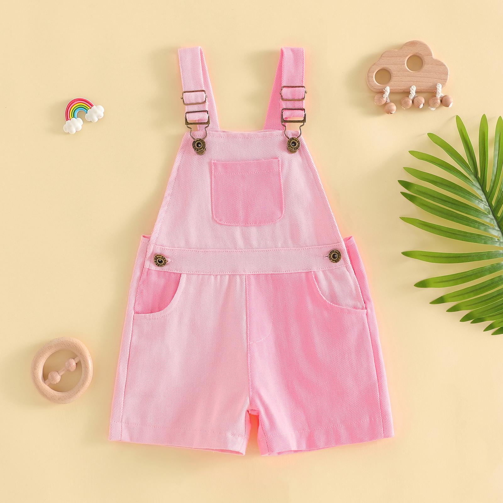 Imcute 90's Style Toddler Overalls Shorts Babby Boy Girl Suspender Romper Contrast Color Sleeveless Jumpsuit with Adjustble Shoulder Strap Shorts Imcute 90's Style Toddler Overalls Shorts Babby Boy Girl Suspender Romper Contrast Color Sleeveless Jumpsuit with Adjustble Shoulder Strap Shorts