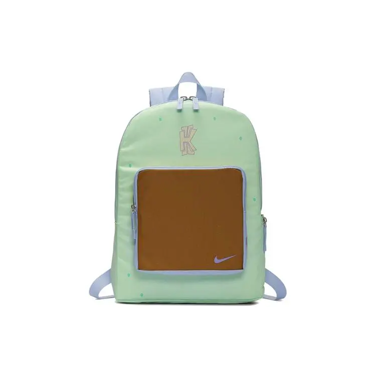 Nike x SpongeBob Kyrie5 Backpack for Men and Women – Squidward Contrast-Color Nylon Bag in Aqua