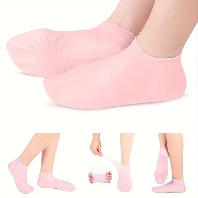 Silicone Foot Care Socks, 5 Pairs Moisturizing Foot Care Socks, Foot Skin Care Tool for Women & Men, Intensive Foot Care, Professional Foot Care Products