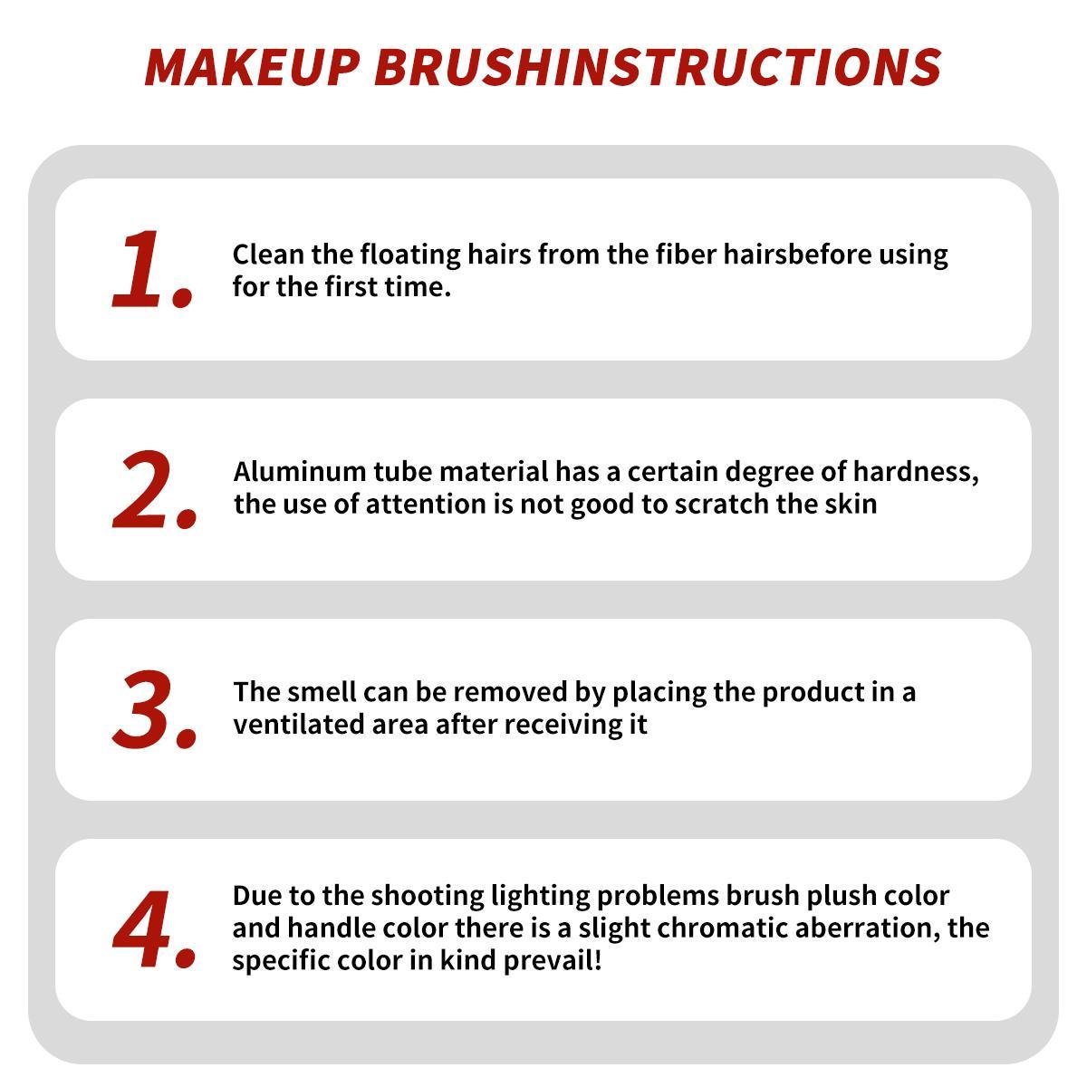 Maange 10/20-Piece Aluminum Makeup Brush Set, Includes Foundation, Powder, Blush, Eyeshadow, Concealer, Highlighter, Sponge, Storage Box