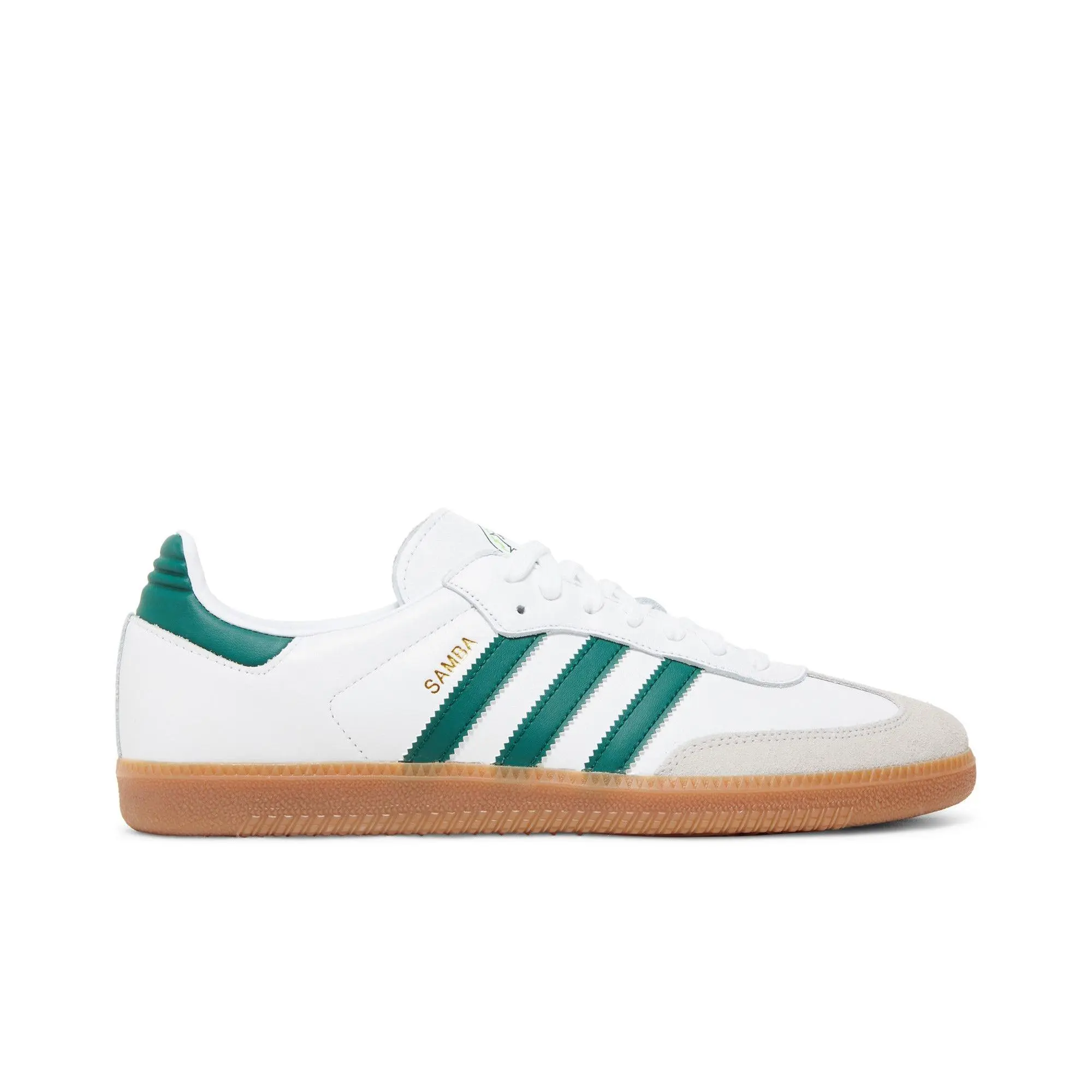 adidas Men's Samba Team 'Mexico' (Unisex) Cloud White/Collegiate Green/Gum sneakers HQ7036