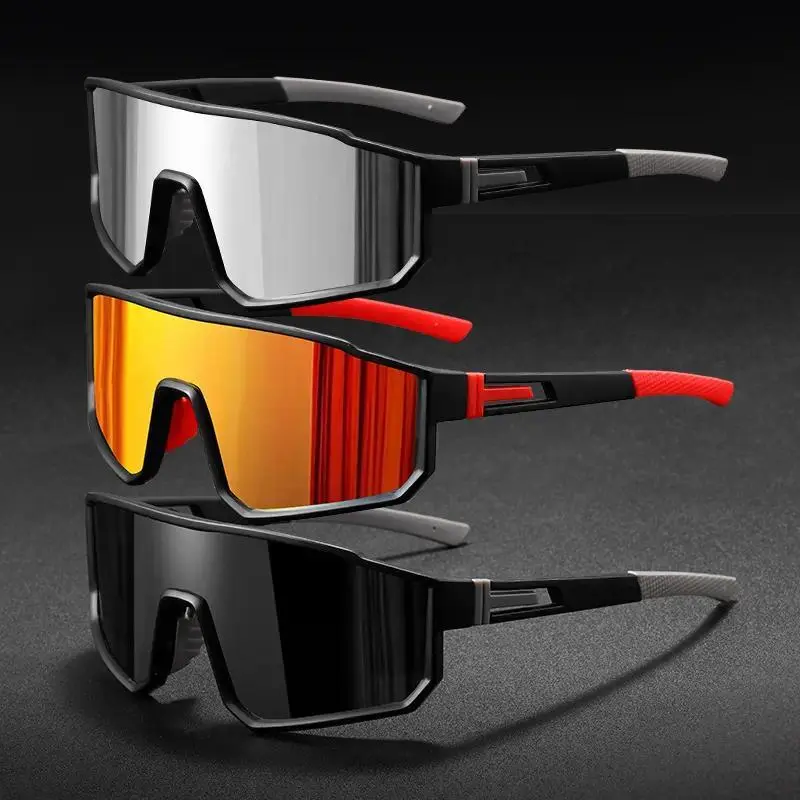 3 Pack Cycling Sports Sunglasses for Women Men, UV400 Wraparound Shades for Running Hiking Outdoor Activities