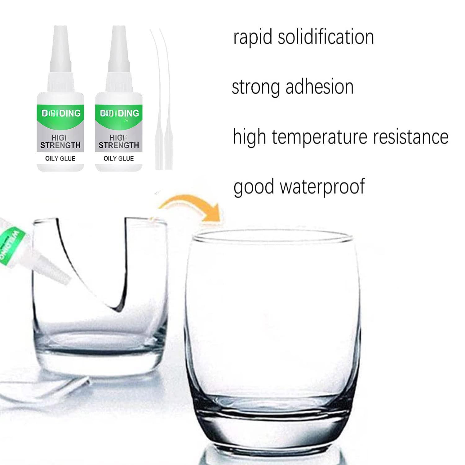 2/3PCS Welding High Strength Oily Glue 150 Gram (Pack of 3) - Universal Superglue,Mighty Instant Glue for  Ceramic Metal Glass