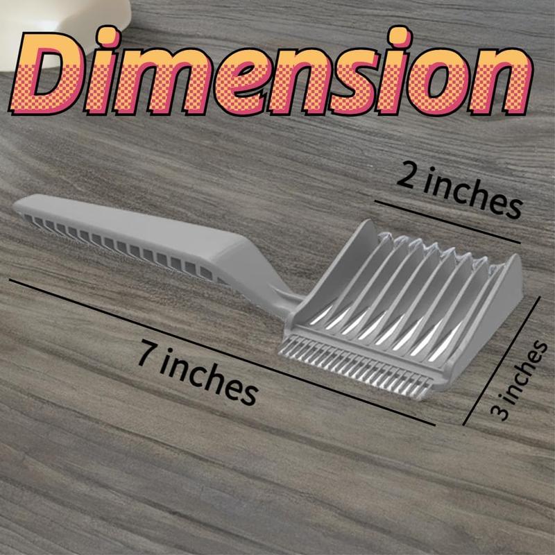 3-pcs Men's Barber Fade Combs Clipper Comb Gradient Comb Oil Head Caliper Comb Positioning Flat Top Comb