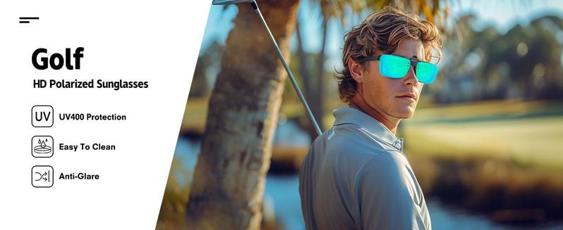 Polarized Clip-on Sunglasses with Flip Up Function Anti-Glare UV 400 Driving Glasses Clip-on for Prescription Glasses