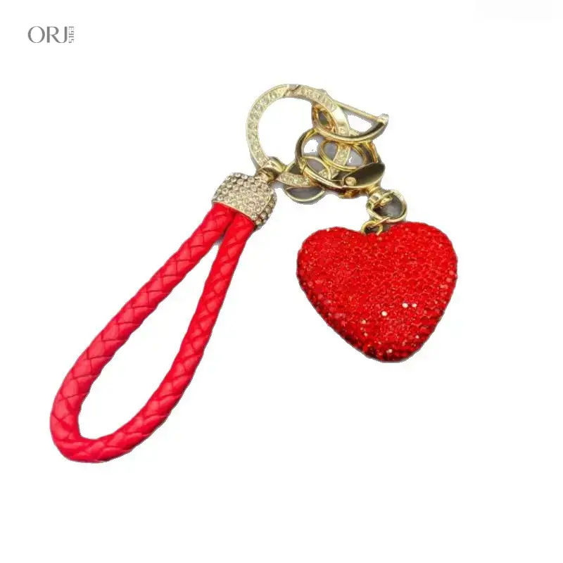 Women’s Rhinestone-Encrusted Heart-Shaped Keychain, Keychains for Women, Valentine’s Day Bag Charm, Sports & Outdoor Leisure Accessory,Personalized,Boyfriend,couple,,tassel,decor,titanium,reel,necklace,,gym,Christmas,Themed,Labu,Handmade,Leather,Sheepskin