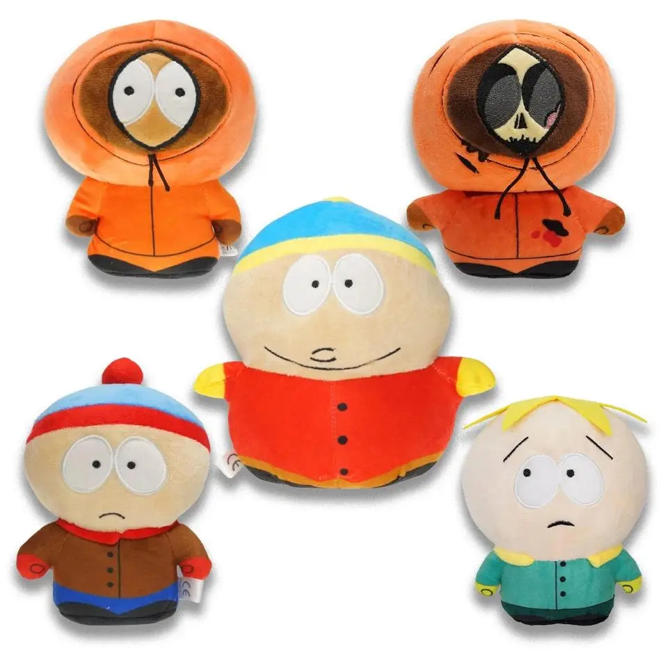 2026 Anime Cartoon South Park Character Cartman Stan Butters Plush Doll Boy Kid Stuffed Toy For Children Christmas Gifts pillow