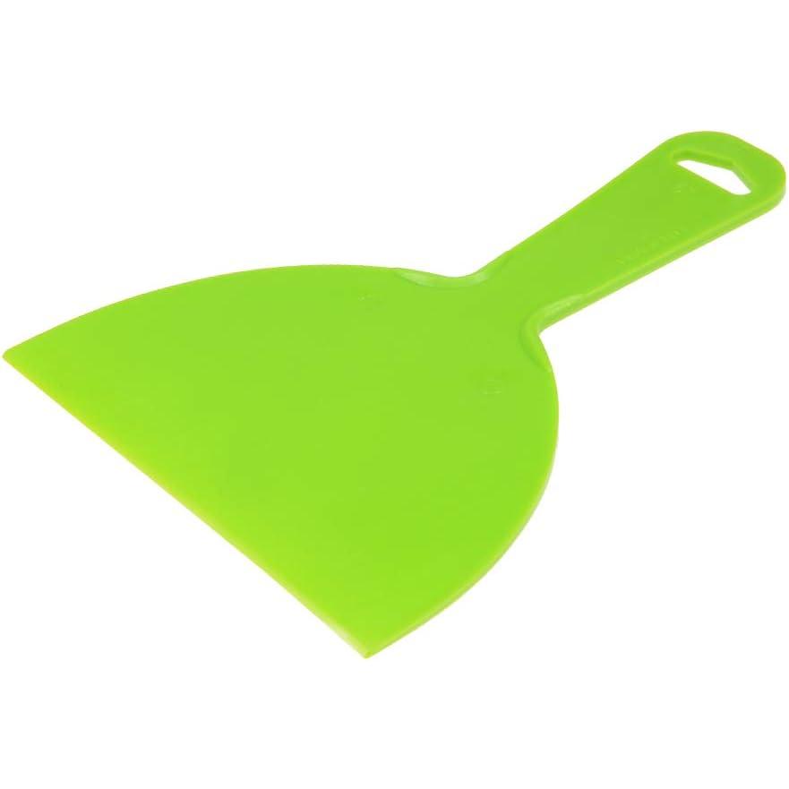 Putty Scraper 6" Plastic Flexible Putty  Disposable Spreader for Taping Drywall Wall Painting Green 2 count