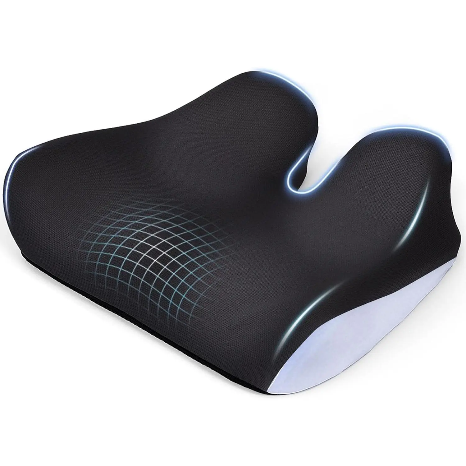 Large Seat Cushion for Tailbone Pain Relief, Ergonomic Office Chair Cushion, Coccyx Cushion, Relief Sciatica and Back, Orthopedic Pillow