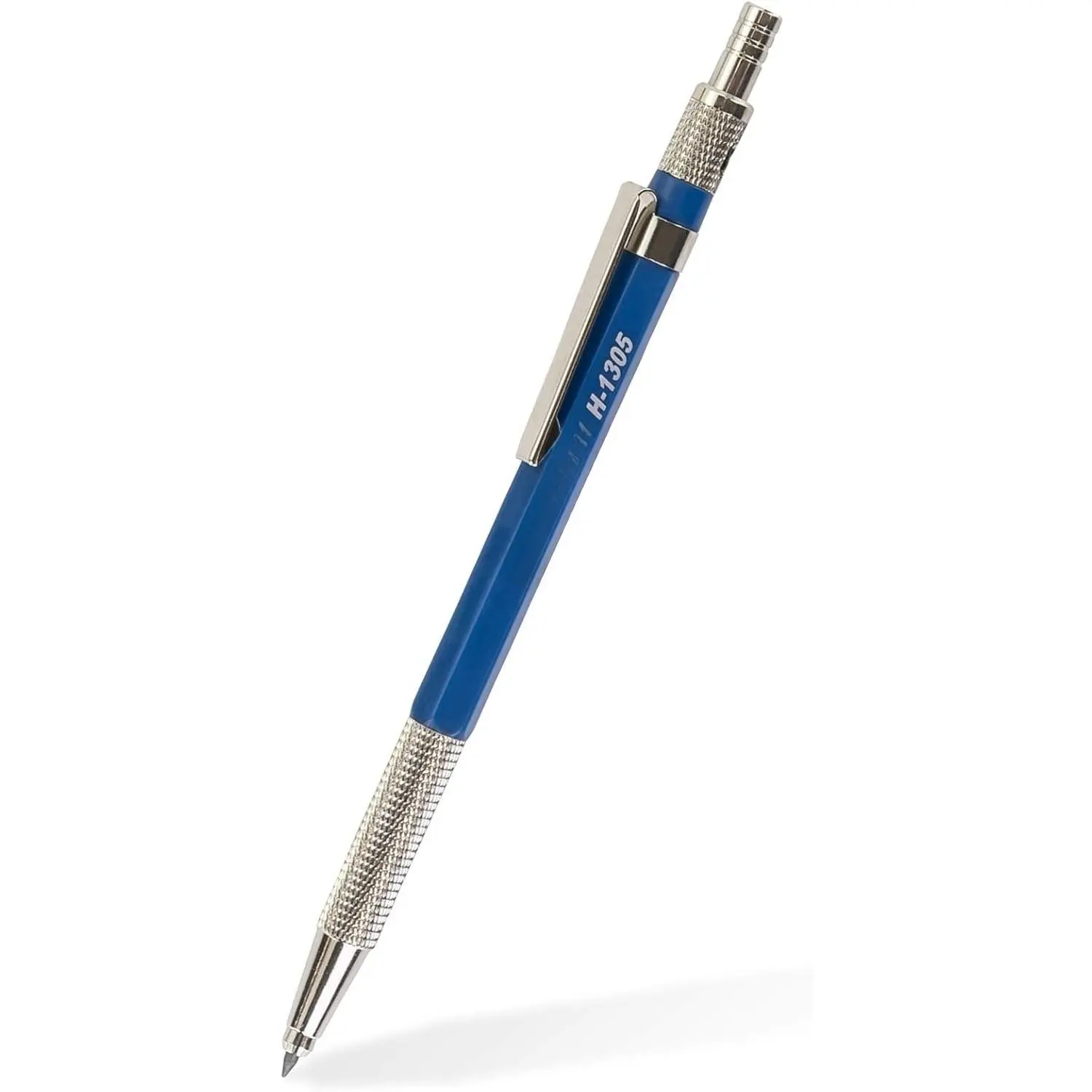 2mm Lead Holder and Lead Sharpener, Blue Drafting Pencil for Artist Drawing, Drafting, and Sketching