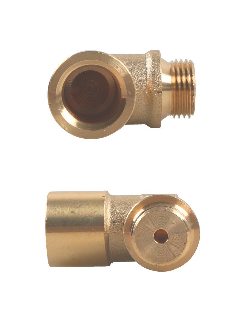 Car modification accessories connector sensor adapter brass elbow connector