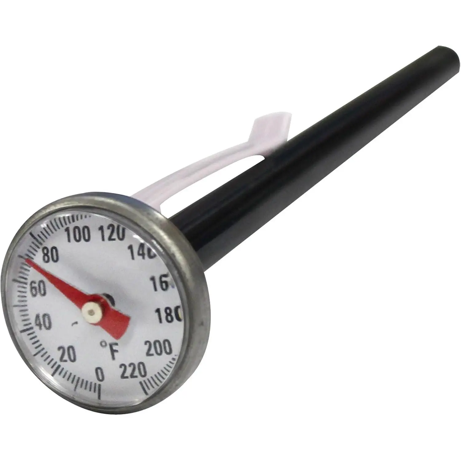 1" Analog Thermometer, 52220, ˚F, 0 to 220˚F Temperature Range