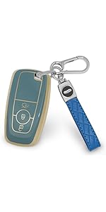 for Lexus Car Key Cover with Keychain,TPU for Lexus Key Fob Compatible with ES, is, GS, NX, LS, RX, RC, GX, LX, 570, 200, 250, 350, 460, 300F, 450h, 600h Red 4 Buttons Key Fob Cover