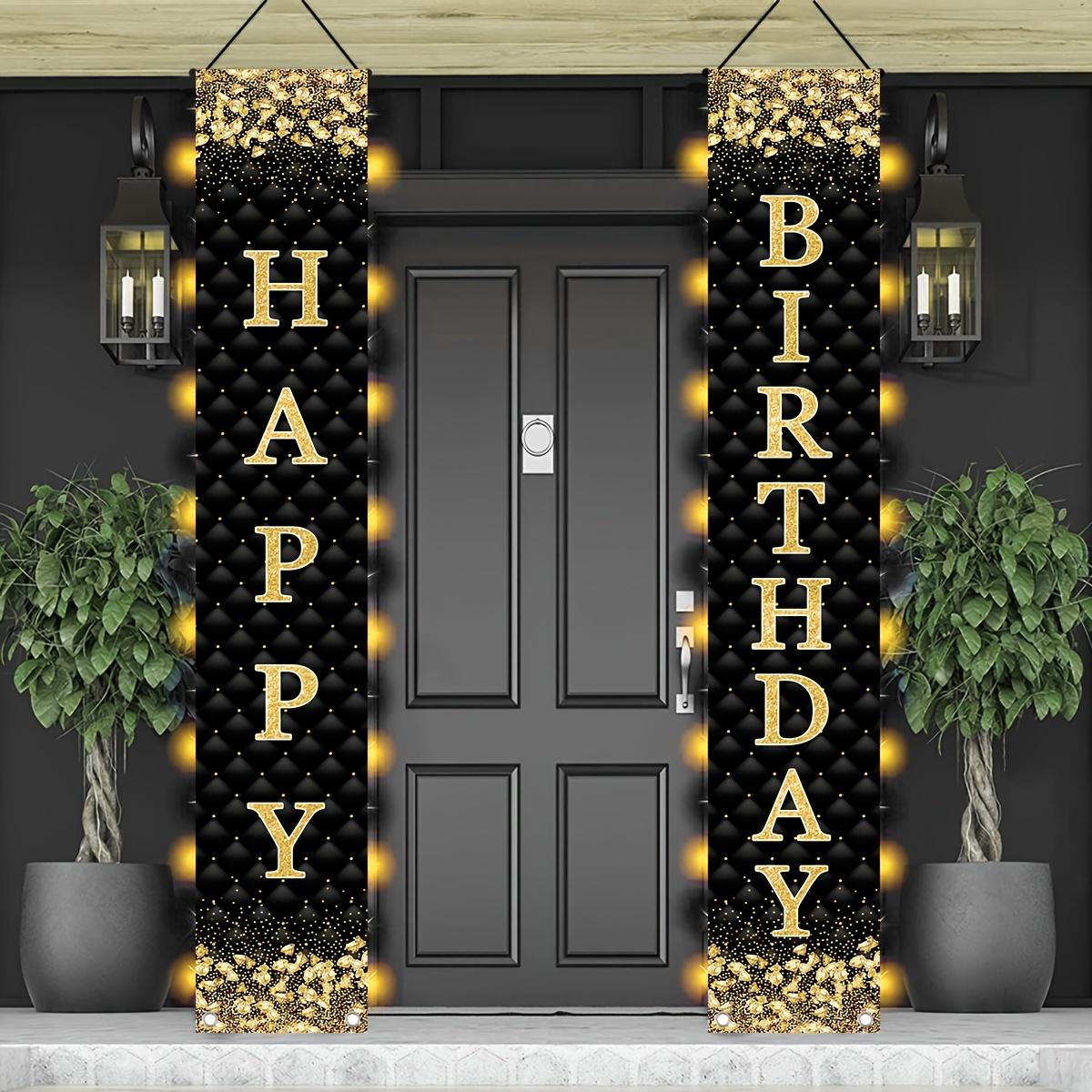 FRANALA Door Banner Colorful Birthday Banner for Door Decoration Perfect for Party Supplies Measuring Ideal for Celebrating a Birthday