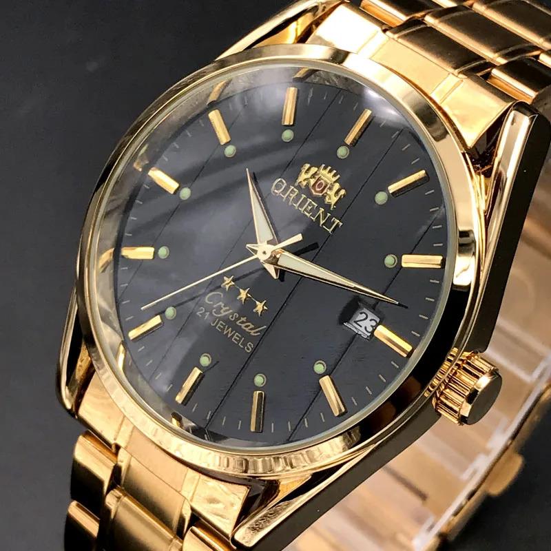 Grade Men's Luxury Multi-Function Full Steel Automatic Mechanical  Watch with Sapphire Crystal