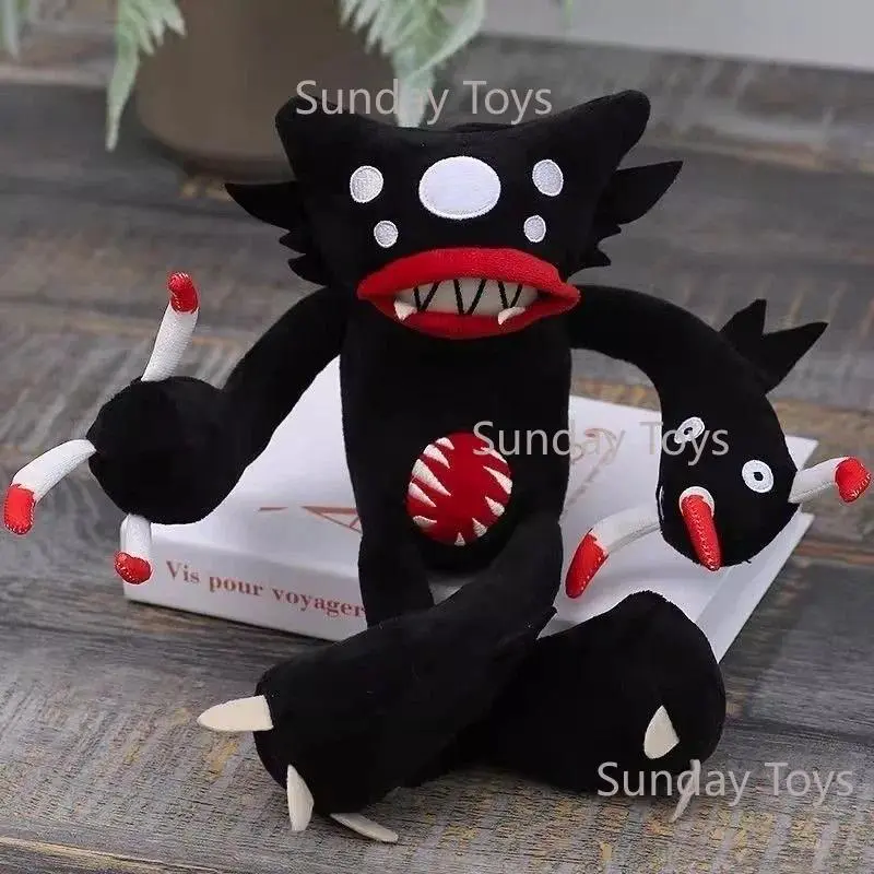 2026 New Soft Spider Monster Creative Black Spider Plush Toy Stuffed Animal Doll for Pet Boyfriend Kid Son Birthday Funny Gift