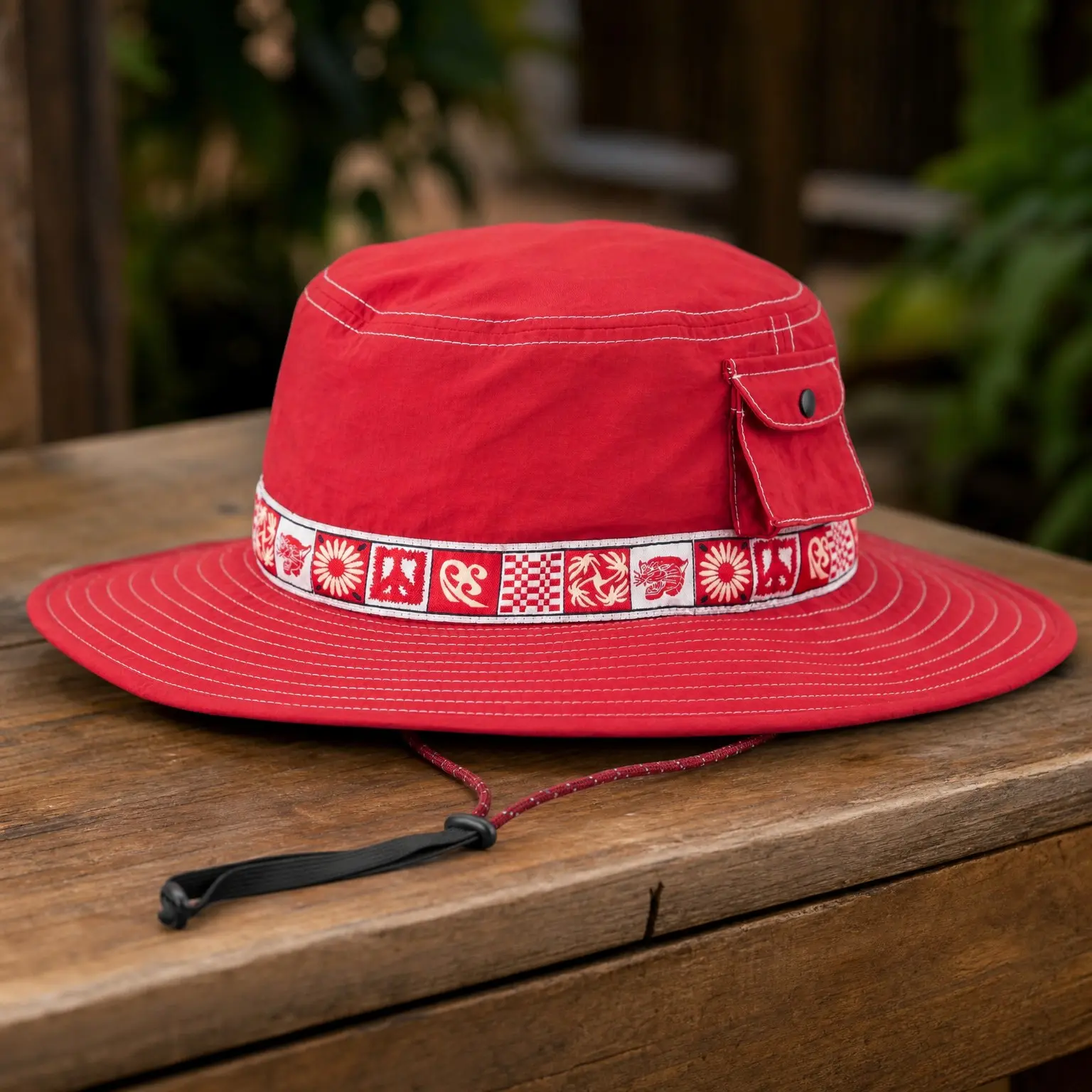 Color-Blocked Fisherman Style Sun Hat with Wide Brim, UV Protection & Anti-Slip for Outdoor Camping, Surfing & Vacations(Gift)