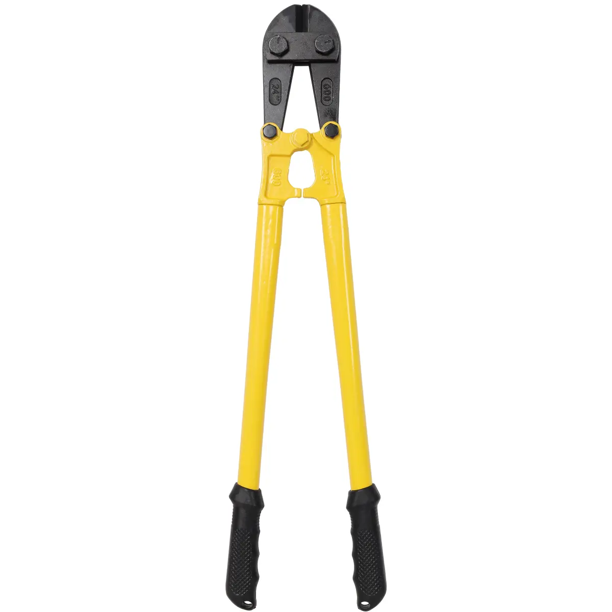 24-Inch Heavy Duty Bolt & Metal Cutter, High Strength Steel Tool with Black Anti-Rust Coating, Ergonomic Non-Slip Grip, Sharp Blade, Portable Hand Tool for Workshop/Home Use, Delivers Reliable Cutting Effects, Prolongs Overall Service Life