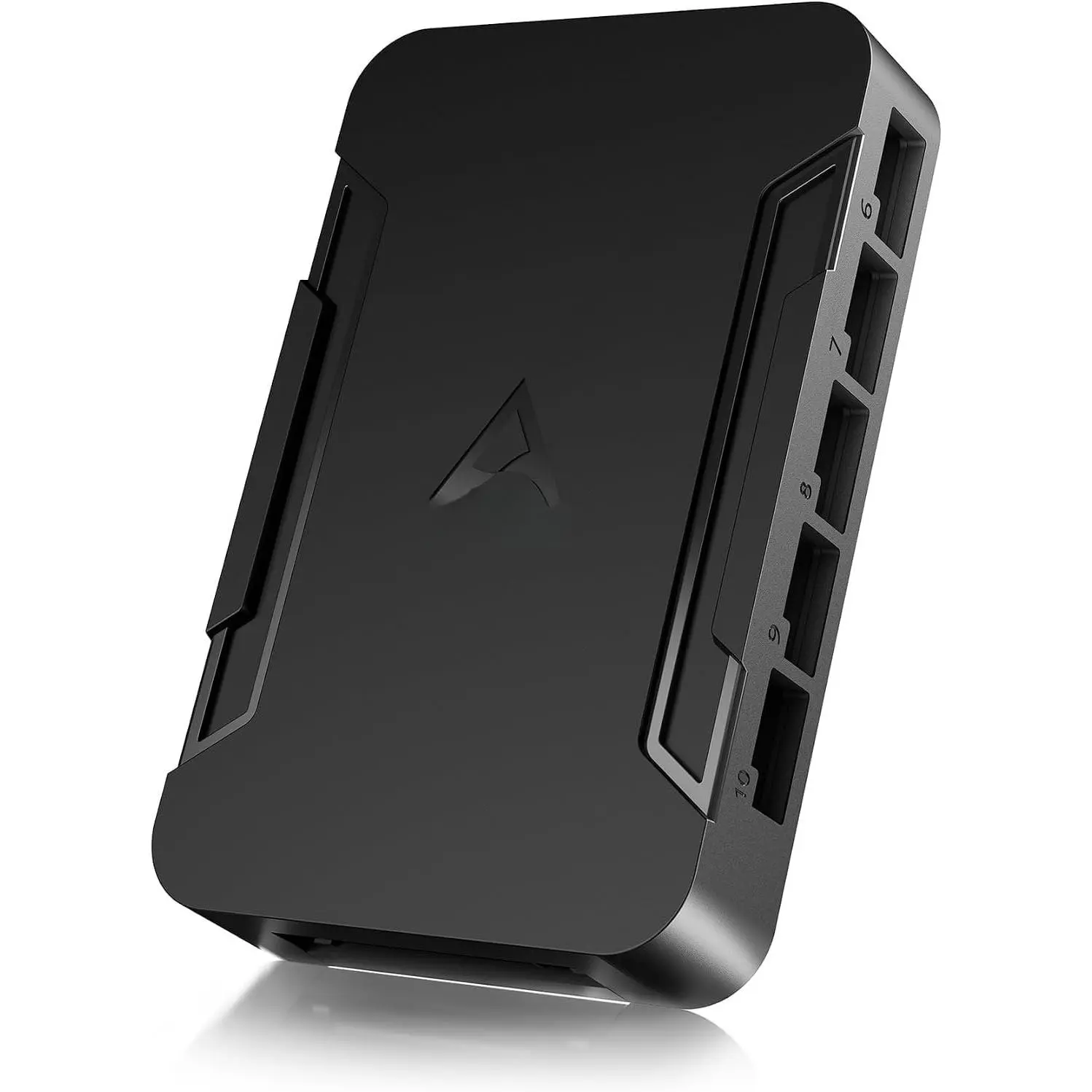 Fan Controller – 10 Ports with Individual PWM Control, Windows & Linux (Kernel 7.2+) Support, 2 A per Port, 4.5 A ,  or Adhesive mounting