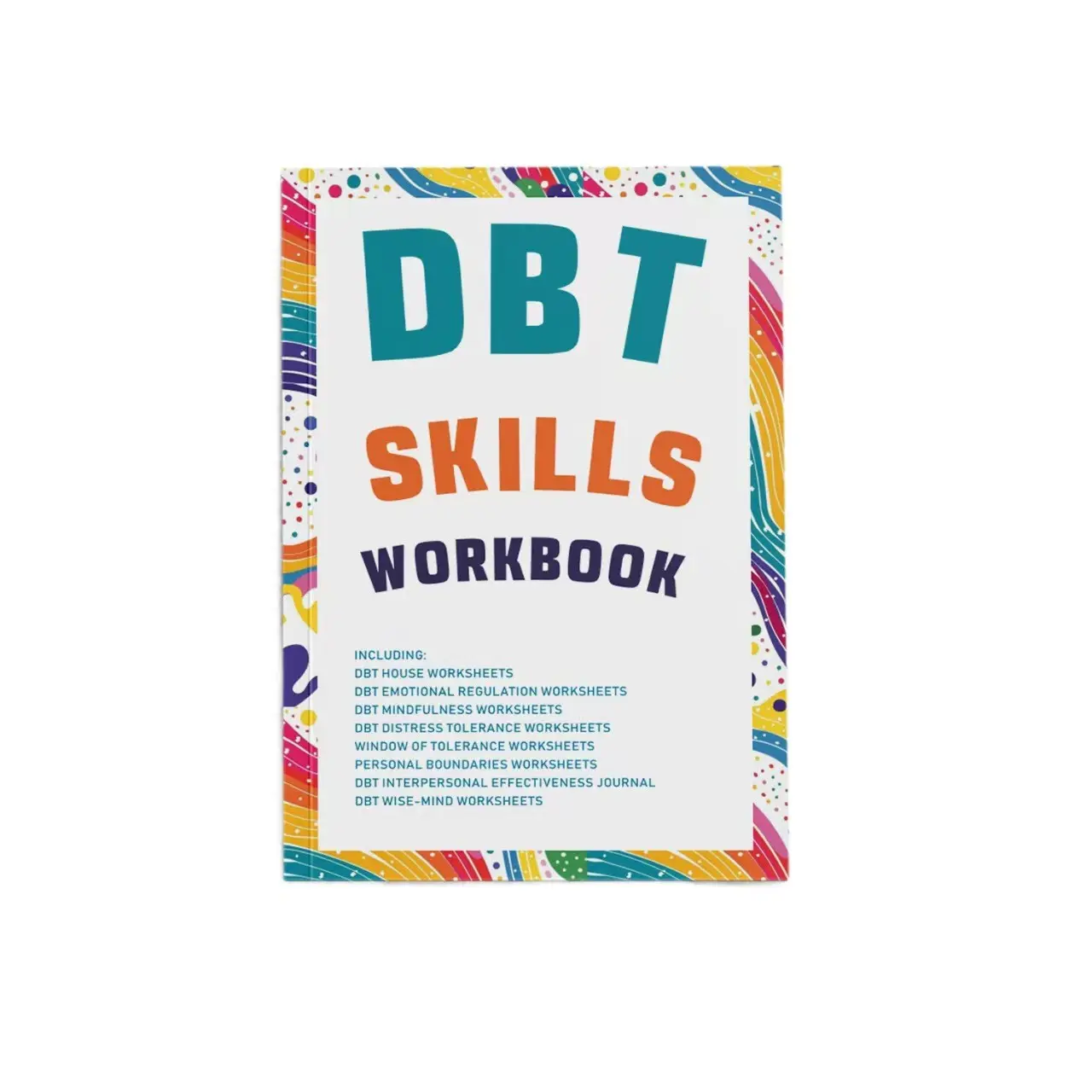 Cross-Border Dbt Skills Handbook, Emotional Management Practice Notebook, Anxiety Depression Self-Help Journal, Creative A5 Memo Book
