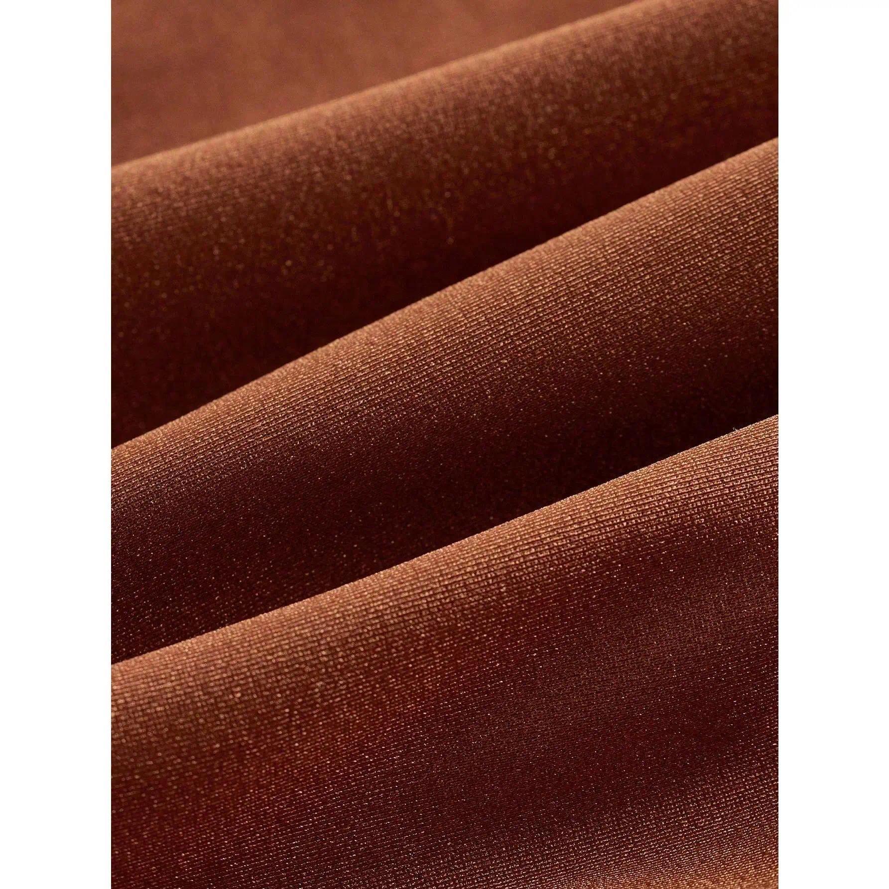 Women's Solid Color Ruched Mesh Panel One-Piece Swimsuit with Sarong Skirt, Tummy Control Bathing Suit, Fashion Swimwear for Summer Beach Vacation Pool Party & Resort Wear swimsuits 2026 women tankini bathing suits flattering fortummy