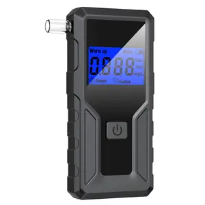 Breathalyzer Professional Grade Accuracy Alcohol Tester with LCD Display for Personal Use