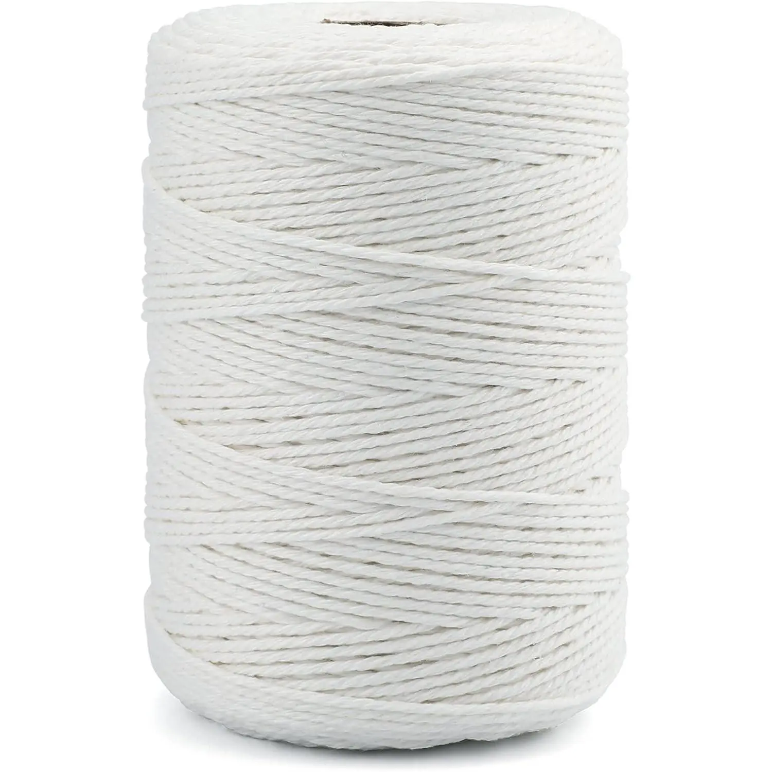 White Cotton Butchers Twine 2mm 656ft – Cooking String for Tying Meat, Sausage Making & CraftsGift