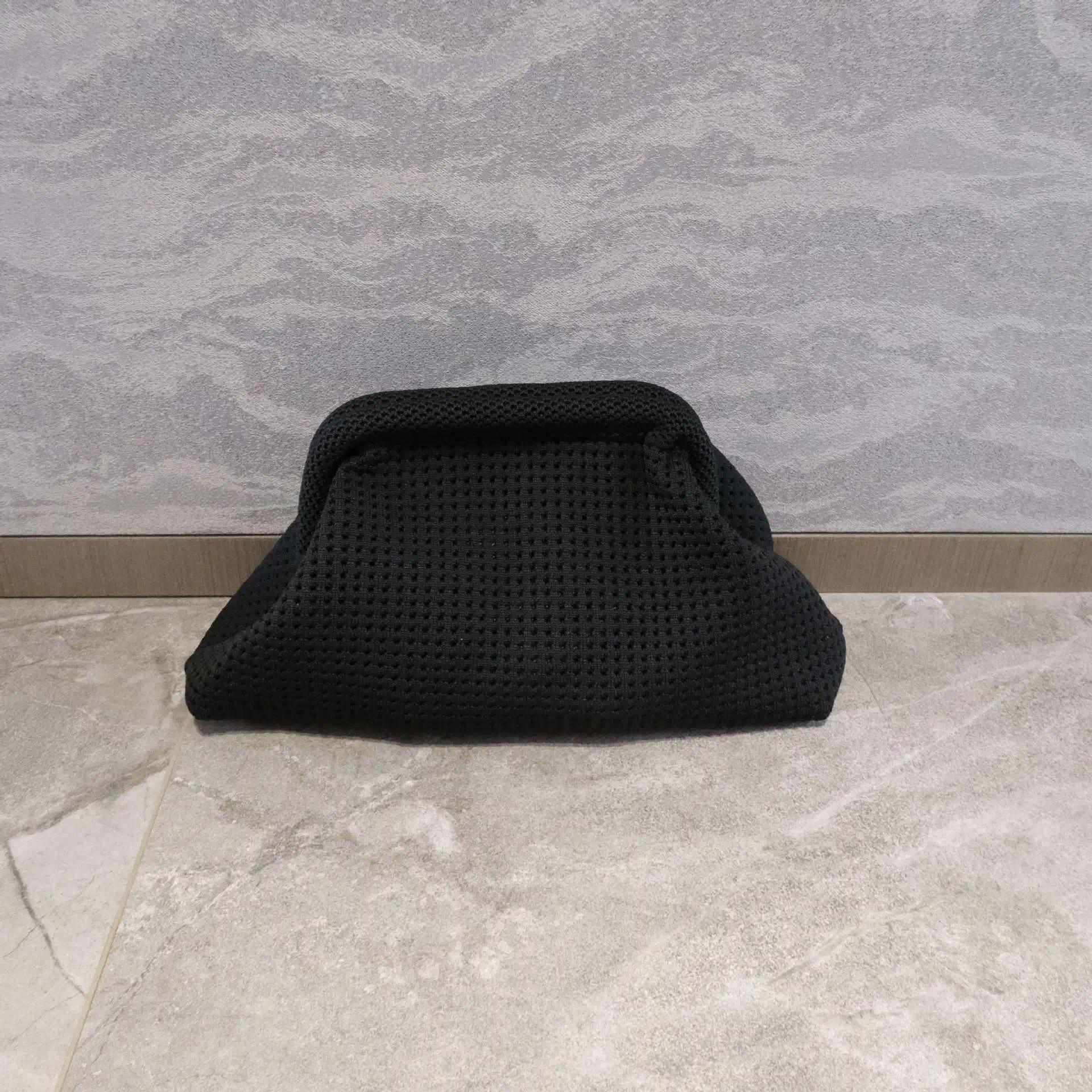 Storage Bag Polyester Summer Beach Clutch Bag Soft Elastic Small Crochet Handbag Breathable Large Capacity Purse Party Сумка