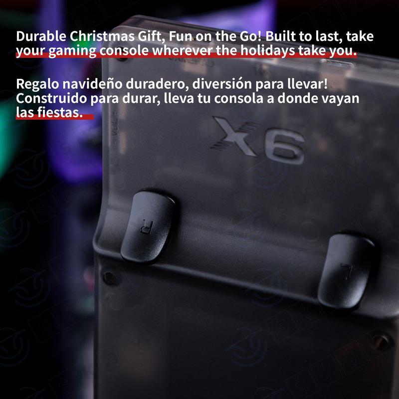 Retro Game Console with Ultra HD Color Screen, Rechargeable Portable Console, Portable Handheld Gaming Machine, Dual Joystick Gba Simulator, Supports Multimedia Music Movies