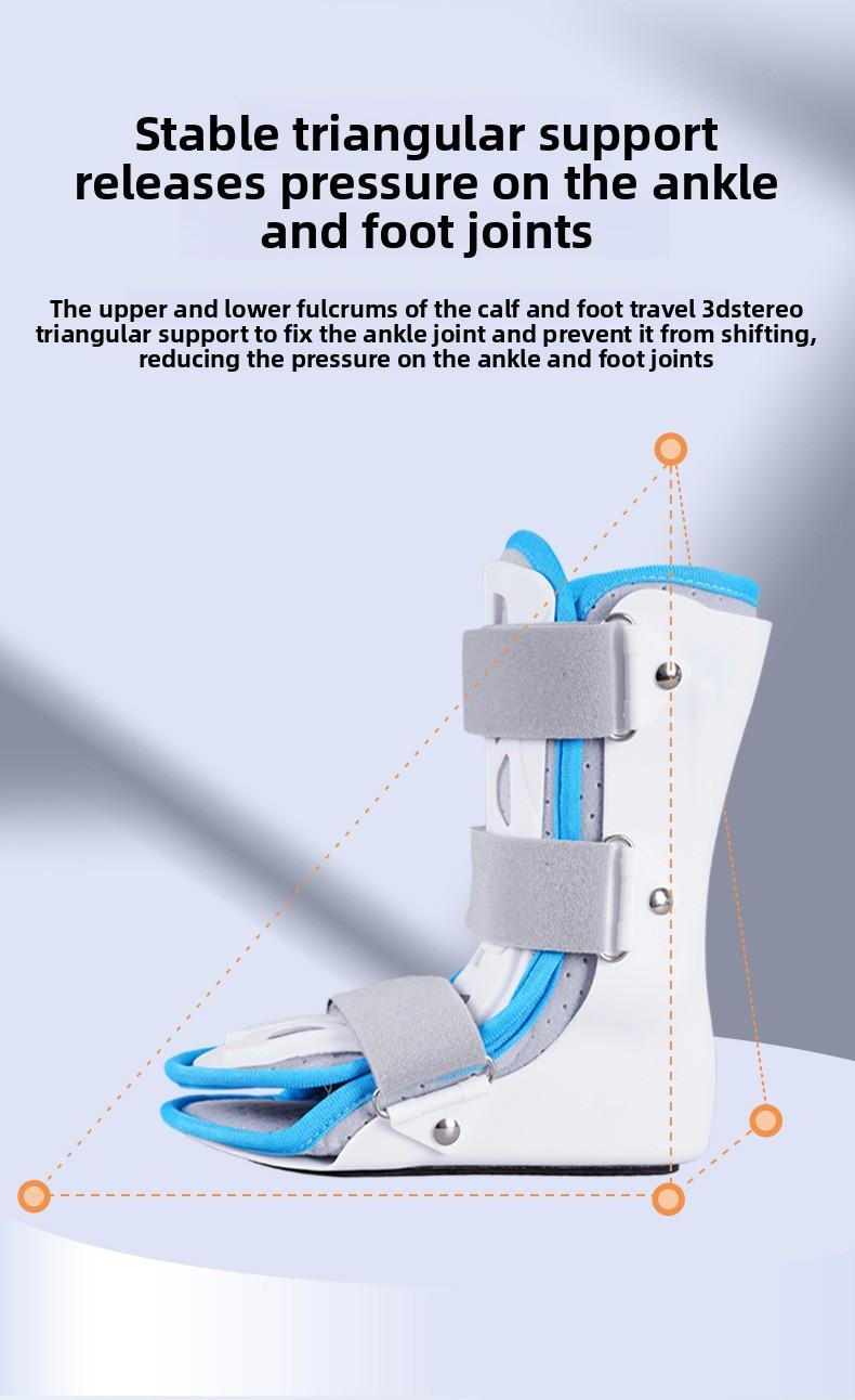 Children's ankle fixation brace, ankle support device, children's foot inversion and eversion support device