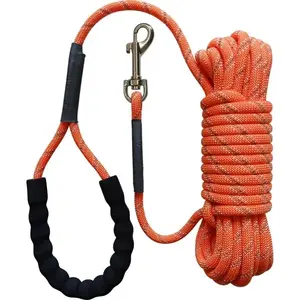 Strong Dog Leash 5/10/15m Reflective Pet Lead Leash with Handle Durable Cat Traction Rope Walk Training Dogs Cat Walking Rope