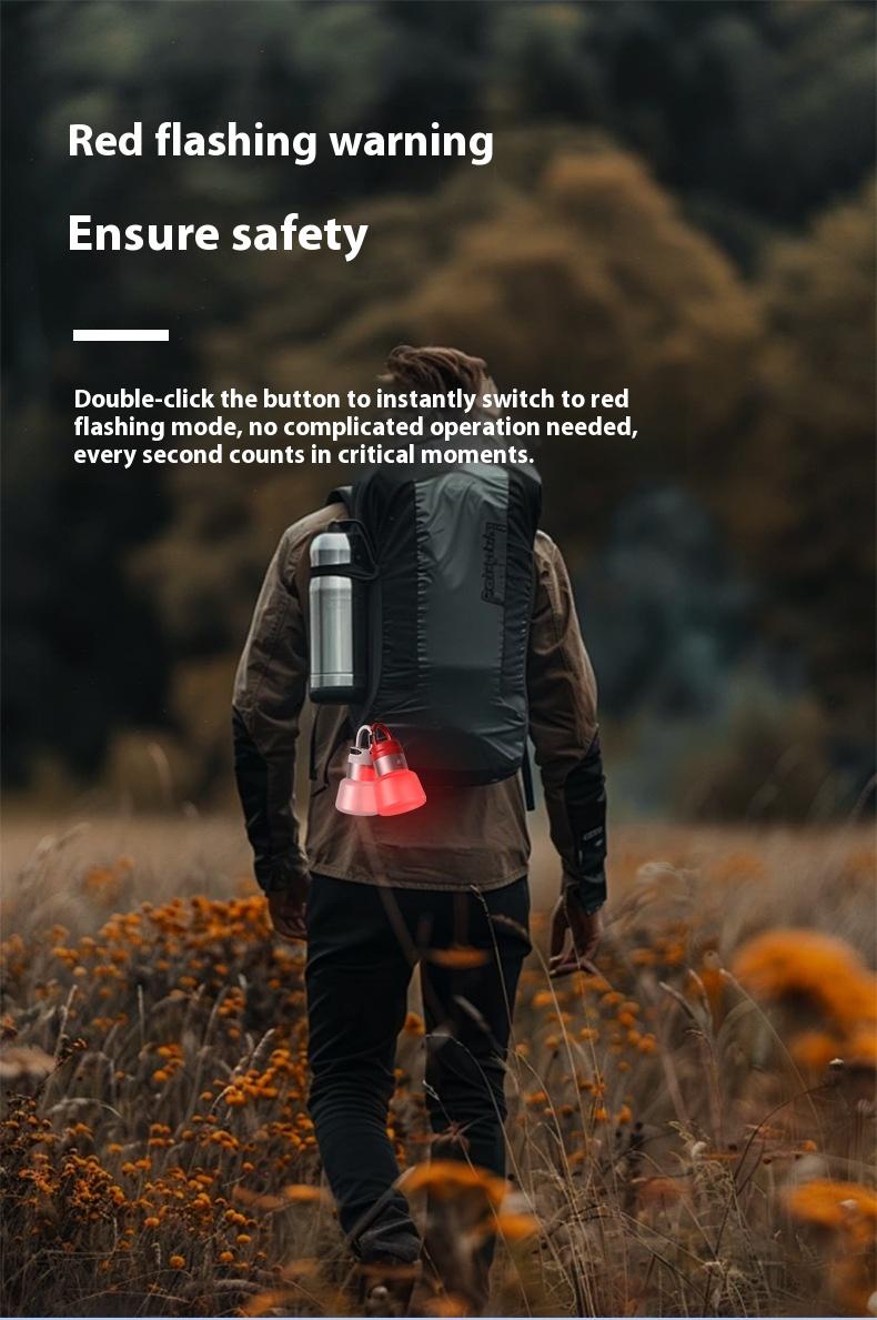 fast  shipping  items Bright LED Emergency Lanterns Lightweight and portable, tent party, outdoor lighting, romantic atmosphere, creative multi-functional color water bottle light, camping outdoor atmosphere light, flashing signal mode, waterproof, long b