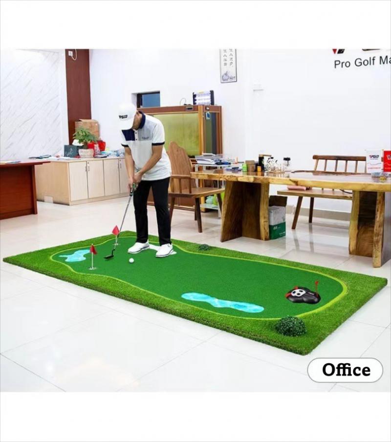 Portable Golf Putting Practice , Golf Ball Practice Automatic Return Device, Adjustable Automatic Rebound Putting, Indoor Practice Putting Green