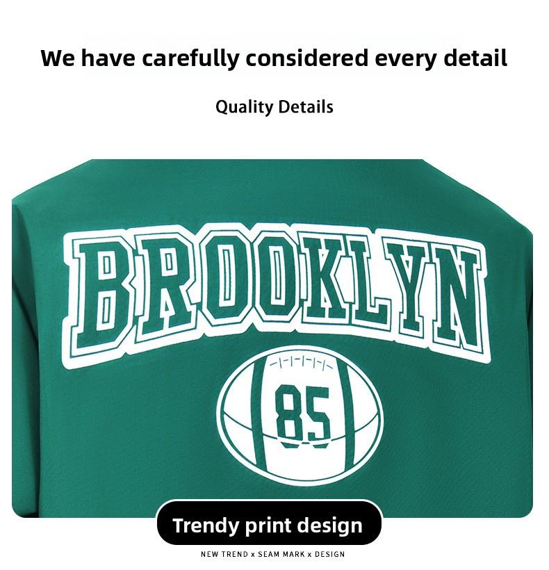 2026 New Men's Baseball Jacket with Stand Collar Popular American Style Jacket for Menswear Coats