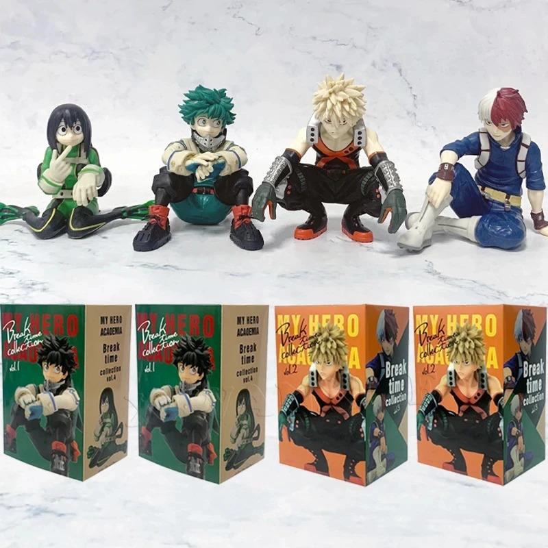 My Hero Academia Anime Figure Midoriya Izuku Bakugou Katsuki Todoroki Shoto Asui Tsuyu PVC Action Figure Collectible Model Toys