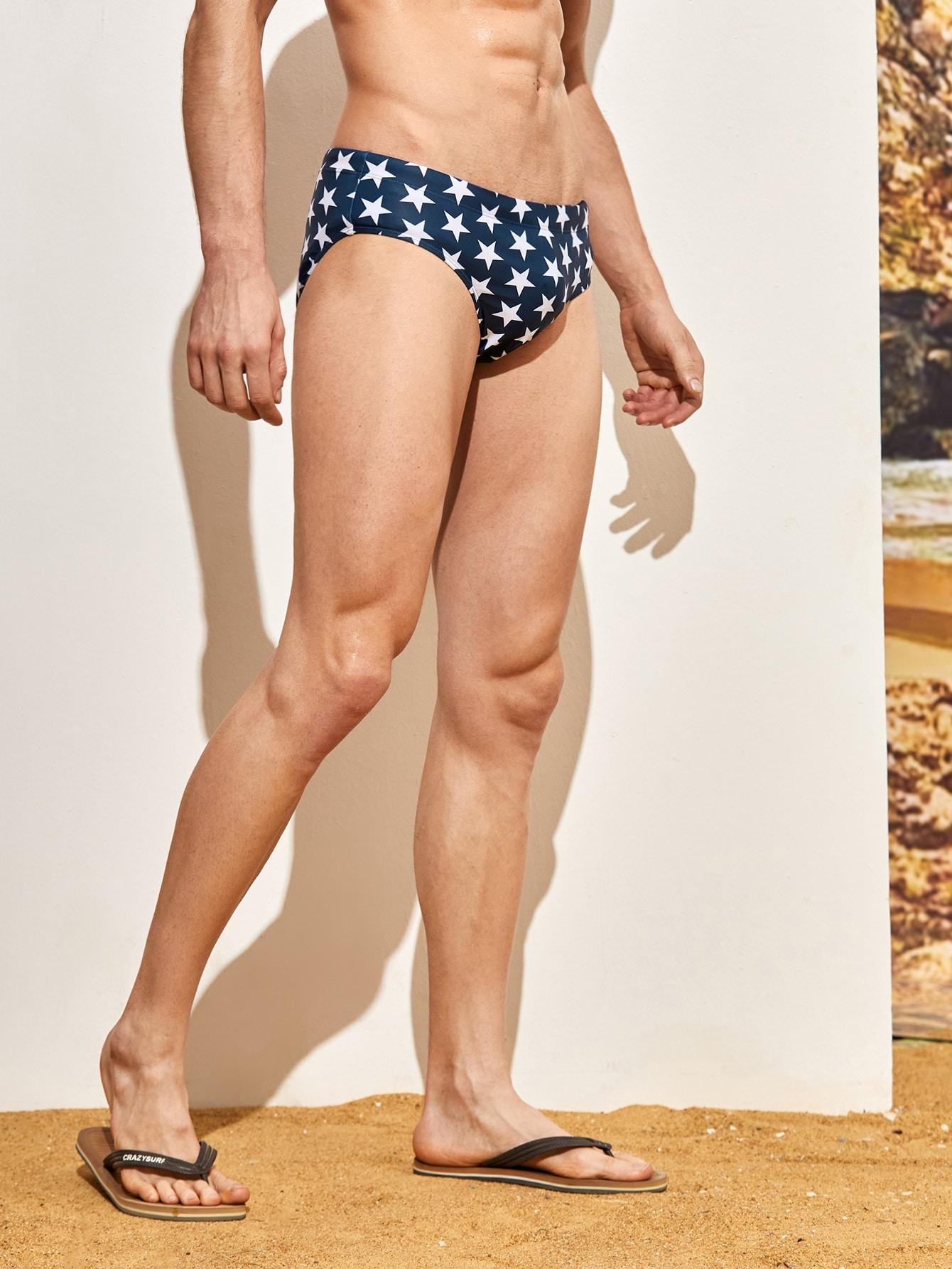 NewBdhjydb Men's Quick-Dry Swim Shorts - Low-Rise Board Shorts with Star Design & Color-Blocking, High-Elasticity Surfing & Beachwear Suitable for Surfing, Pool, Parties - SwimSuit for & (Hand Washable)