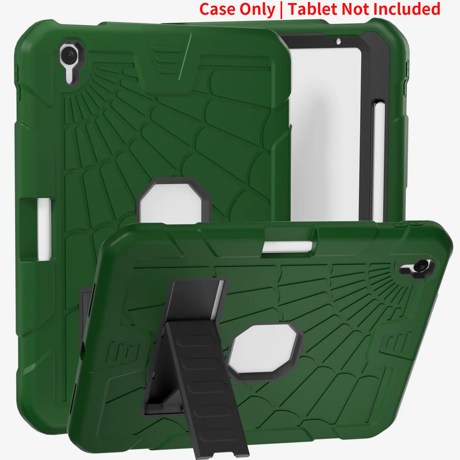 iPad Air 5th/4th Gen 10.9 Inch Case, Shockproof Cover with Stand/handle, Apple Pencil Slot, Protective Shell for iPad Air 5/air 4, Shockproof Kickstand Cover