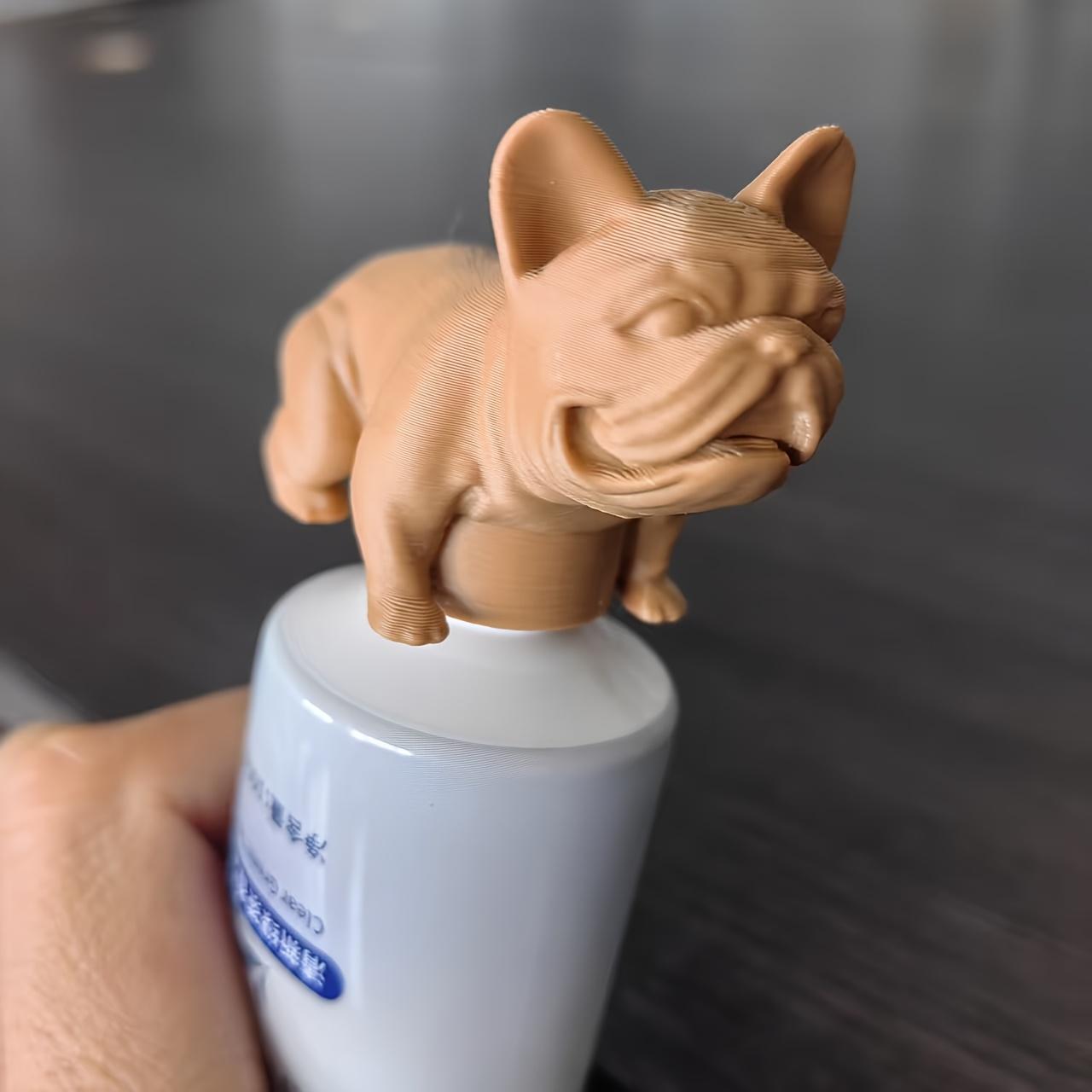 Super fun French Bulldog toothpaste squeezer, its unique design is hilarious, a great gift for family members