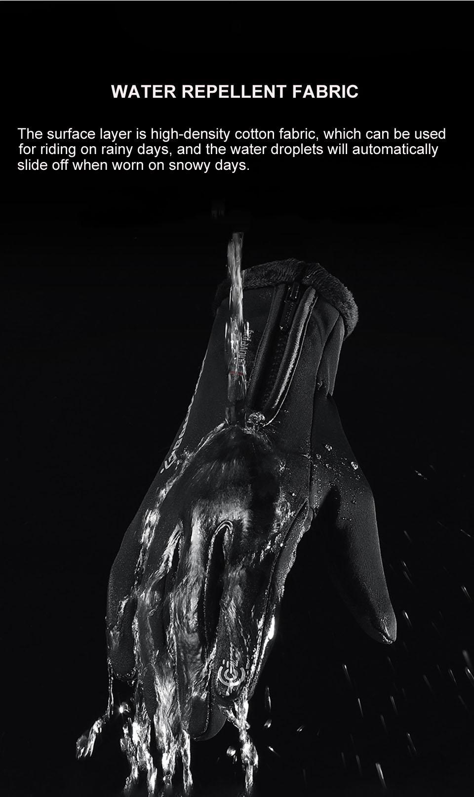 GTUBIKE Waterproof Winter Fishing Gloves 2 Finger Flip Windproof Women Men Gloves Velvet Warm Protection Fish Angling Gloves