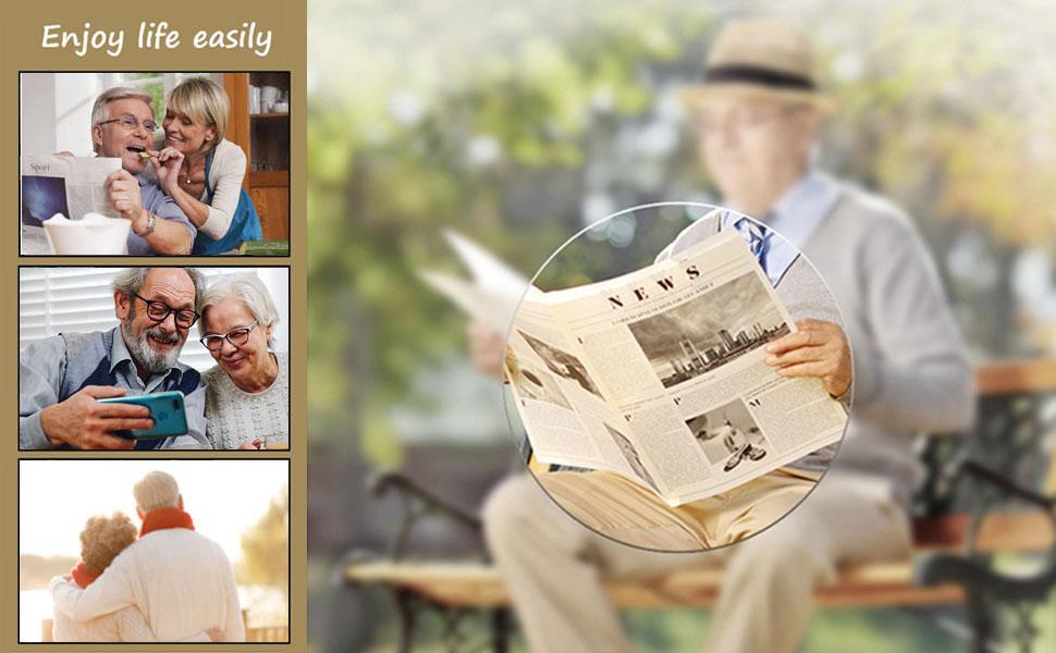 2 Pairs Mini Reading Glasses Compact Spring Hinged Slim Pocket Readers with Pen Clip for Easy Carry +1.5, 2 Pack(black/Grey)