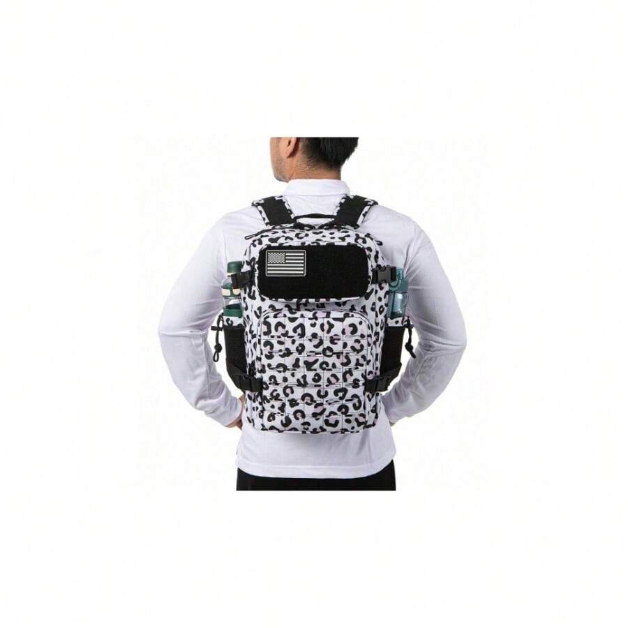 25L Tactical Backpacks for Men Survival Laser Cut Daypack Small Bug Out Bag Hunting Rucksack with Dual Cup Holders multifunctional backpack USB Charging Women's Travel Backpack USB Charging Women's Travel Backpack