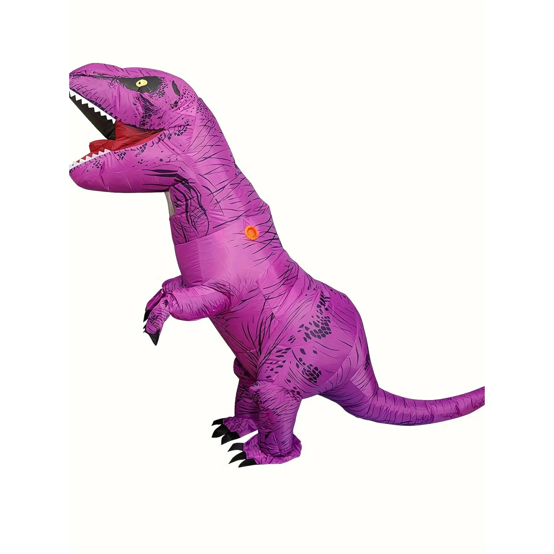 Halloween Carnival Party Costume T-Rex Inflatable Suit Adult Version, Full Body Costume for Parties, Inflatable Suit No Measurement Required