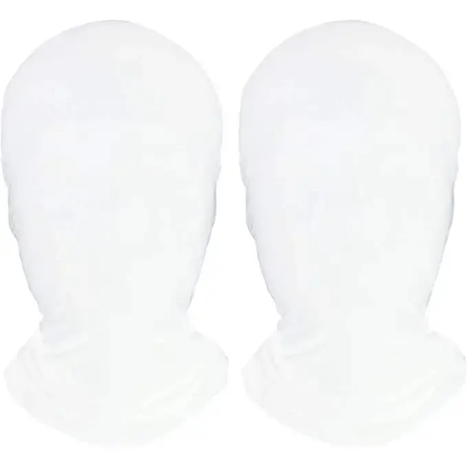 2 pcs full face mask unisex faceless mask for halloween spandex full face mask costume BlackFriday