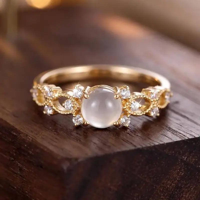 Women's Rhinestone Decorated Ring, Glittering Ring, Hollow Out Ring, Beautiful Rings, Wedding Anniversary Ring, Bridal Engagement Ring, Jewelry for Daily & Party Decoration, Jewellery Accessories, Rings