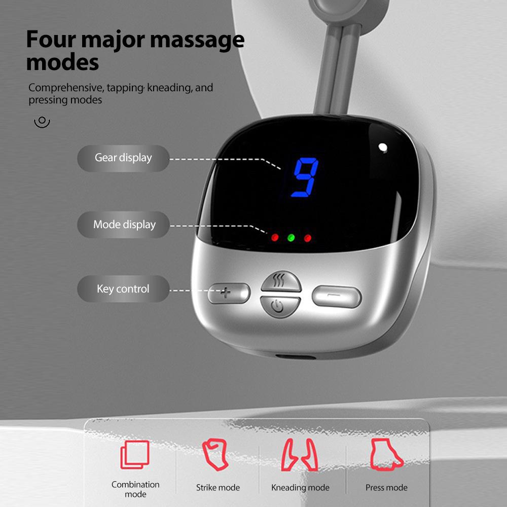 Smart Hanging Neck Massager EMS Muscle Massager Portable Hot Compress Neck and Cervical Spine Massager SPA Relaxation Treatment Smart Hanging Neck Massager EMS Muscle Massager Portable Hot Compress Neck and Cervical Spine Massager SPA Relaxation Treatment