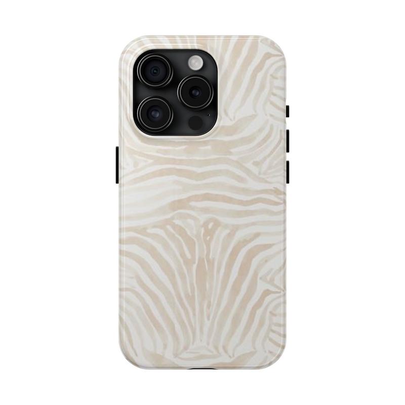 Stylish Tough Phone Cases |     Trendy Zebra Print, Durable Tech Protection, Gifts for Her, Gender Neutral, Modern Decor